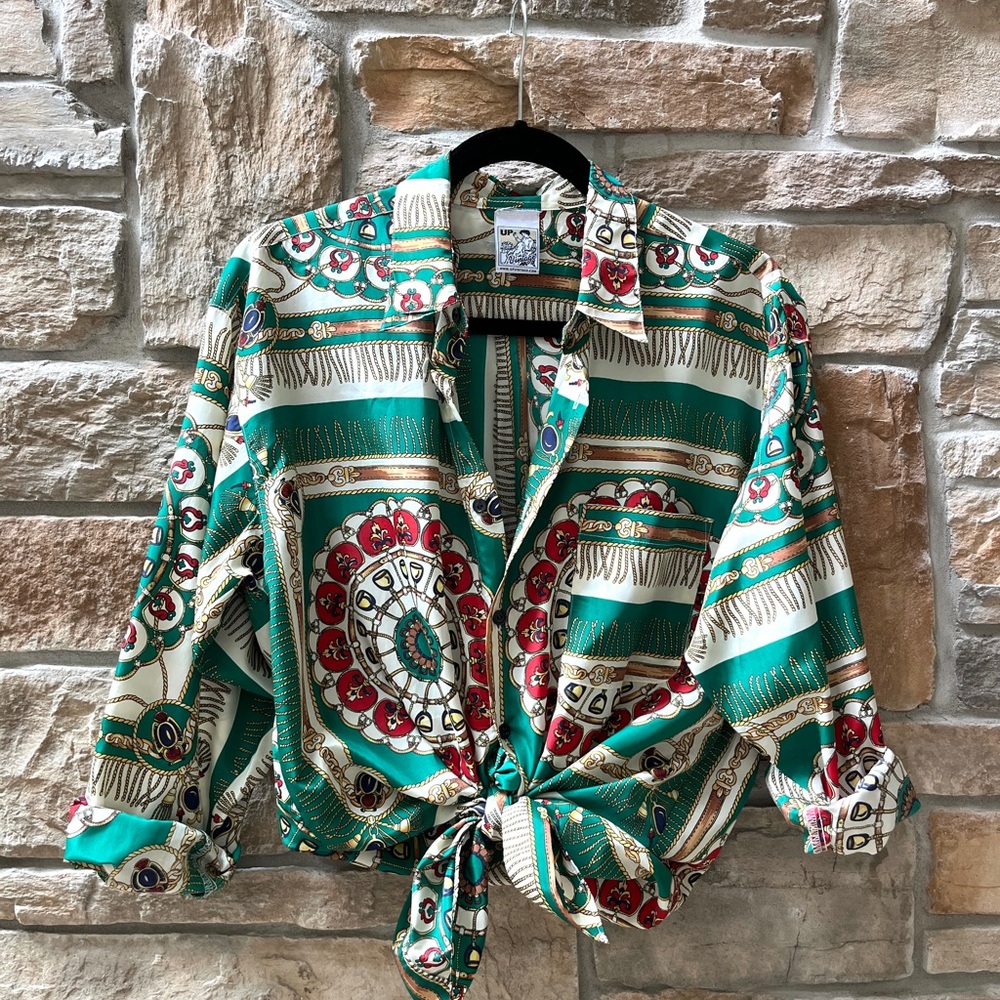 Vintage Patterned Shirt
